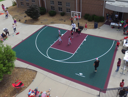 Portable Basketball Court
