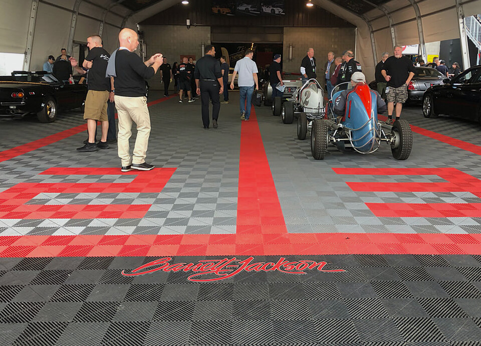 Swisstrax Flooring with Section Number