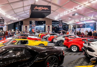 barrett-jackson auto show event flooring