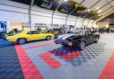 auto show event flooring