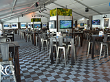 The Sports Bar using Ribtrax Pro floor tiles