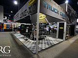 Truck Gear booth with Swisstrax flooring